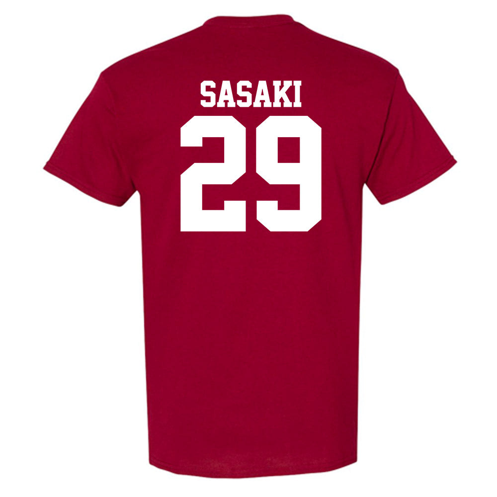 Stanford - NCAA Men's Soccer : Takashi Sasaki - Classic Shersey T-Shirt-1