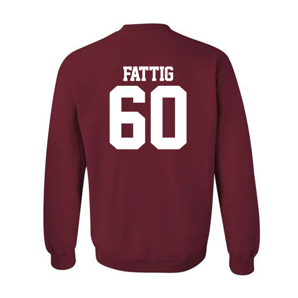 Stanford - NCAA Football : Nicholas Fattig - Classic Shersey Crewneck Sweatshirt-1
