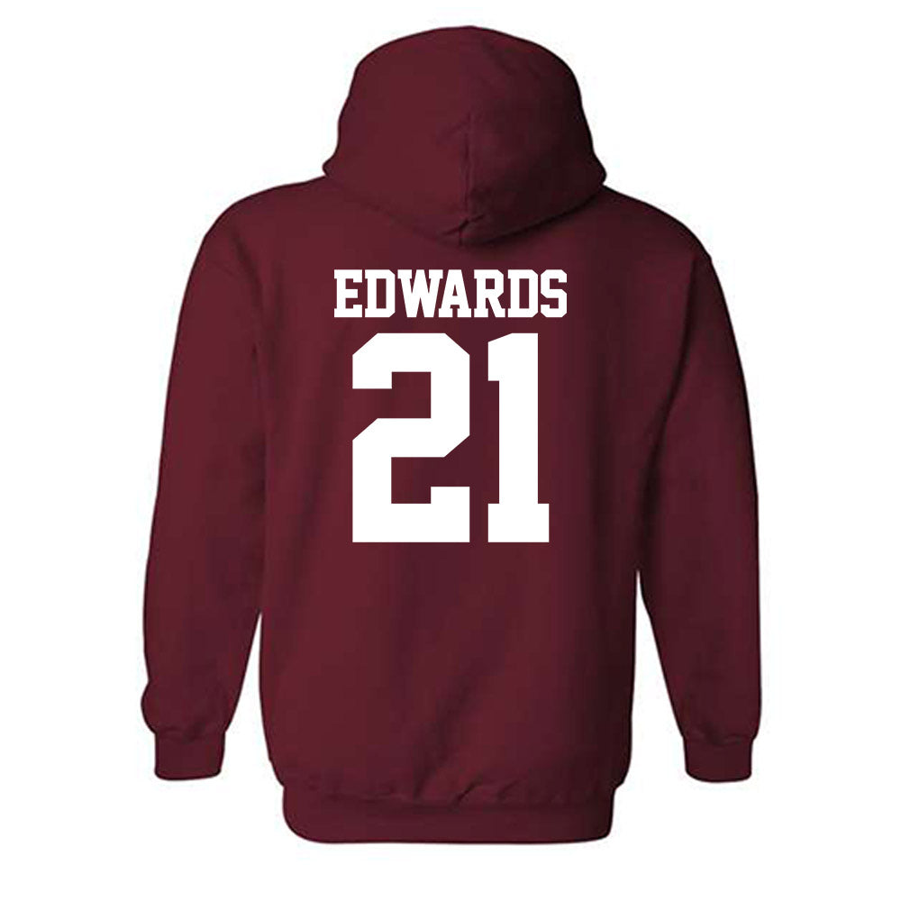 Stanford - NCAA Football : Scotty Edwards - Classic Shersey Hooded Sweatshirt-1