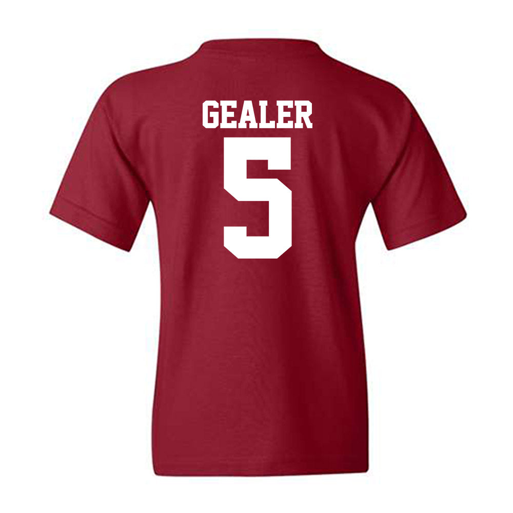 Stanford - NCAA Men's Basketball : Benny Gealer - Classic Shersey Youth T-Shirt-1