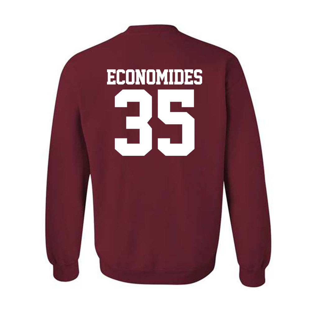 Stanford - NCAA Softball : Joie Economides - Classic Shersey Crewneck Sweatshirt-1