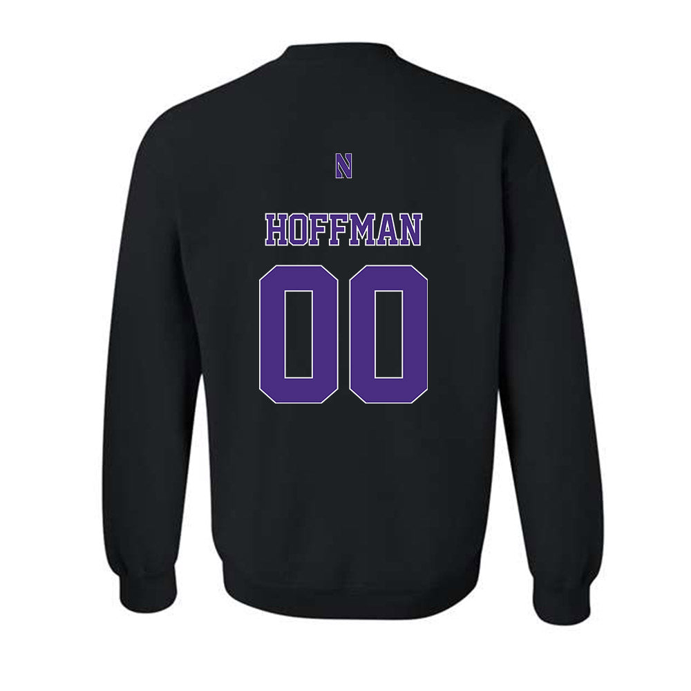 Northwestern - NCAA Baseball : Maddox Hoffman - Classic Shersey Crewneck Sweatshirt-1
