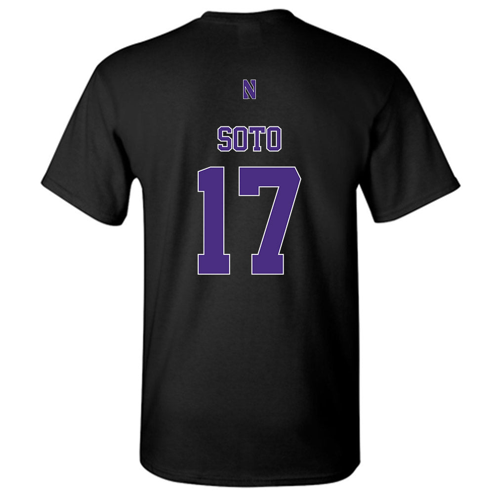 Northwestern - NCAA Women's Lacrosse : Jenna Soto - Classic Shersey T-Shirt-1