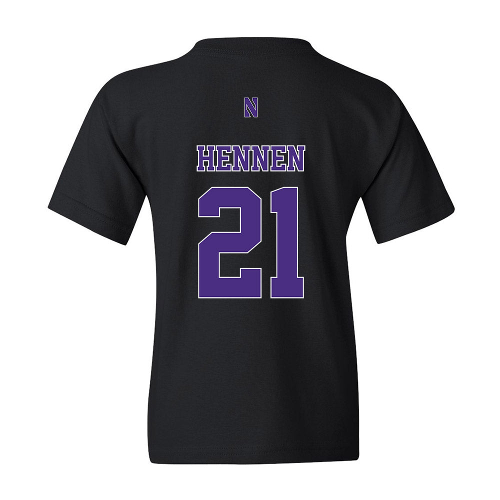 Northwestern - NCAA Women's Soccer : Kate Hennen - Classic Shersey Youth T-Shirt