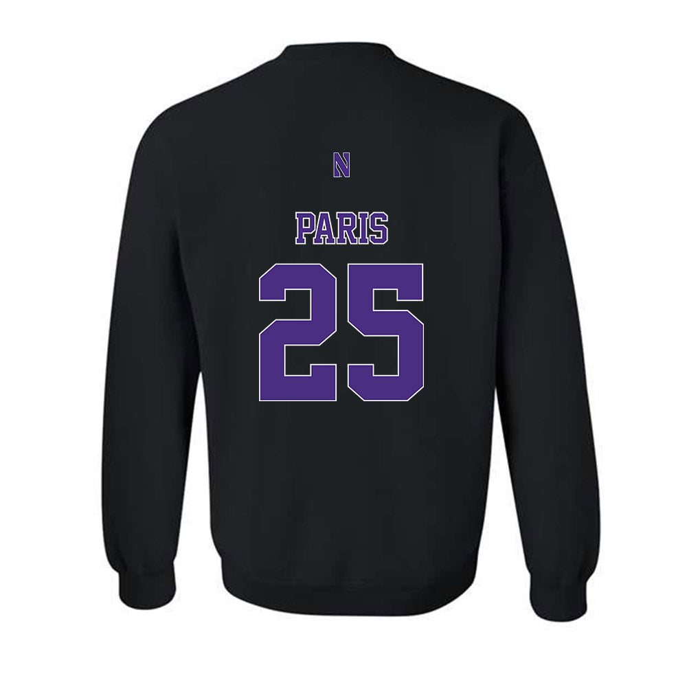Northwestern - NCAA Women's Volleyball : Campbell Paris - Classic Shersey Crewneck Sweatshirt-1