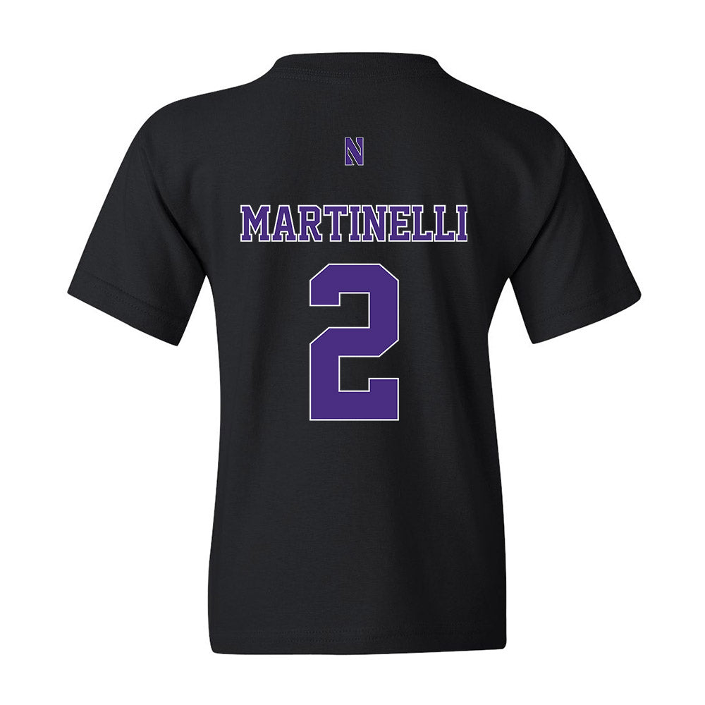 Northwestern - NCAA Men's Basketball : Nicholas Martinelli - Classic Shersey Youth T-Shirt