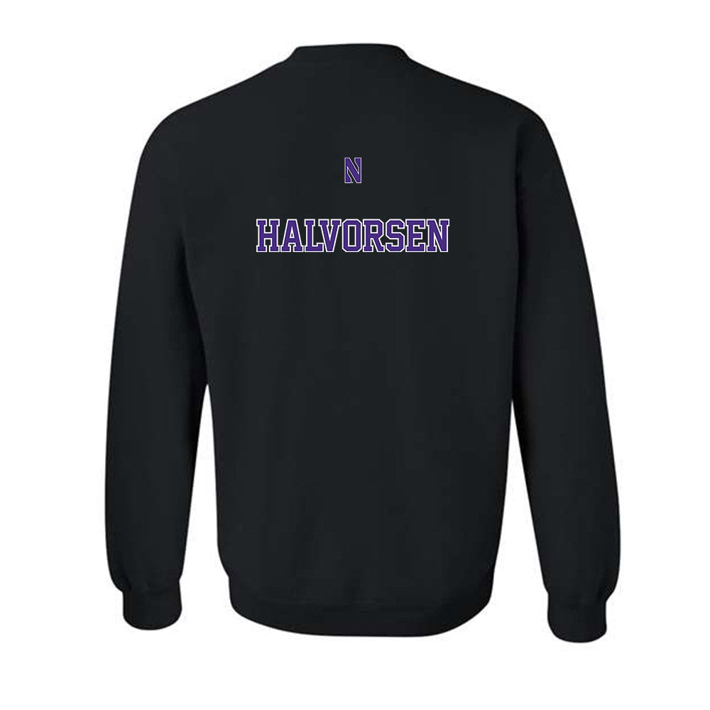 Northwestern - NCAA Wrestling : Jon Halvorsen - Classic Shersey Crewneck Sweatshirt