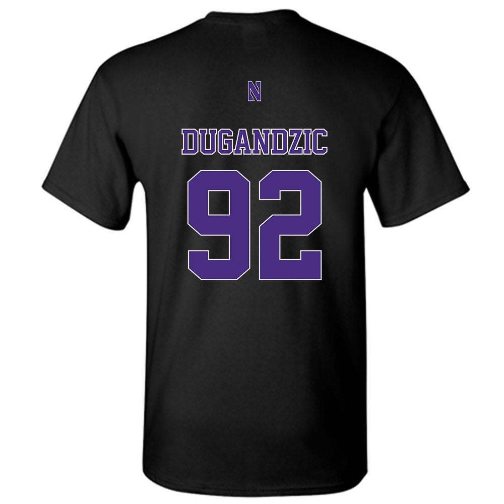 Northwestern - NCAA Football : Nikola Dugandzic - Classic Shersey T-Shirt-1