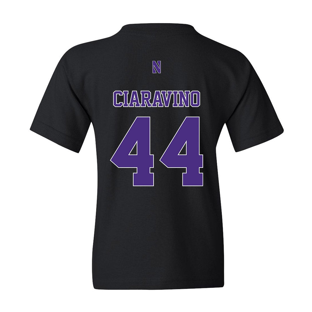 Northwestern - NCAA Men's Basketball : Angelo Ciaravino - Classic Shersey Youth T-Shirt