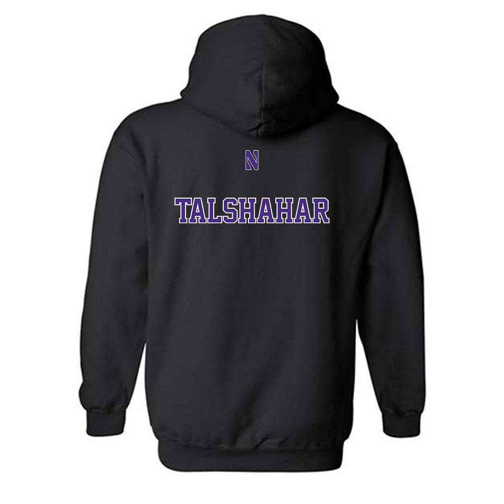 Northwestern - NCAA Wrestling : Frankie Talshahar - Classic Shersey Hooded Sweatshirt