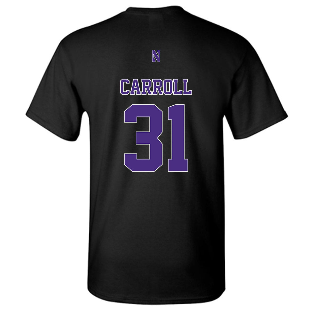 Northwestern - NCAA Women's Lacrosse : Mary Carroll - Classic Shersey T-Shirt-1