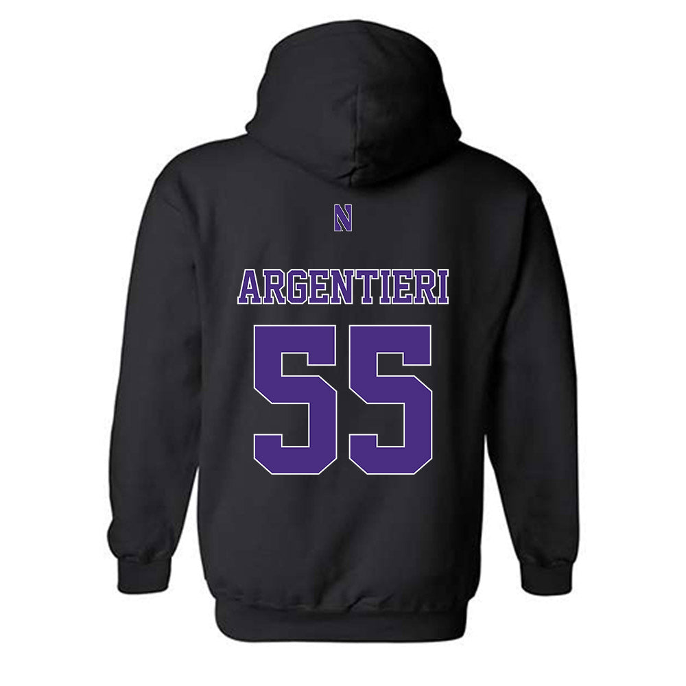 Northwestern - NCAA Women's Lacrosse : Francesca Argentieri - Classic Shersey Hooded Sweatshirt