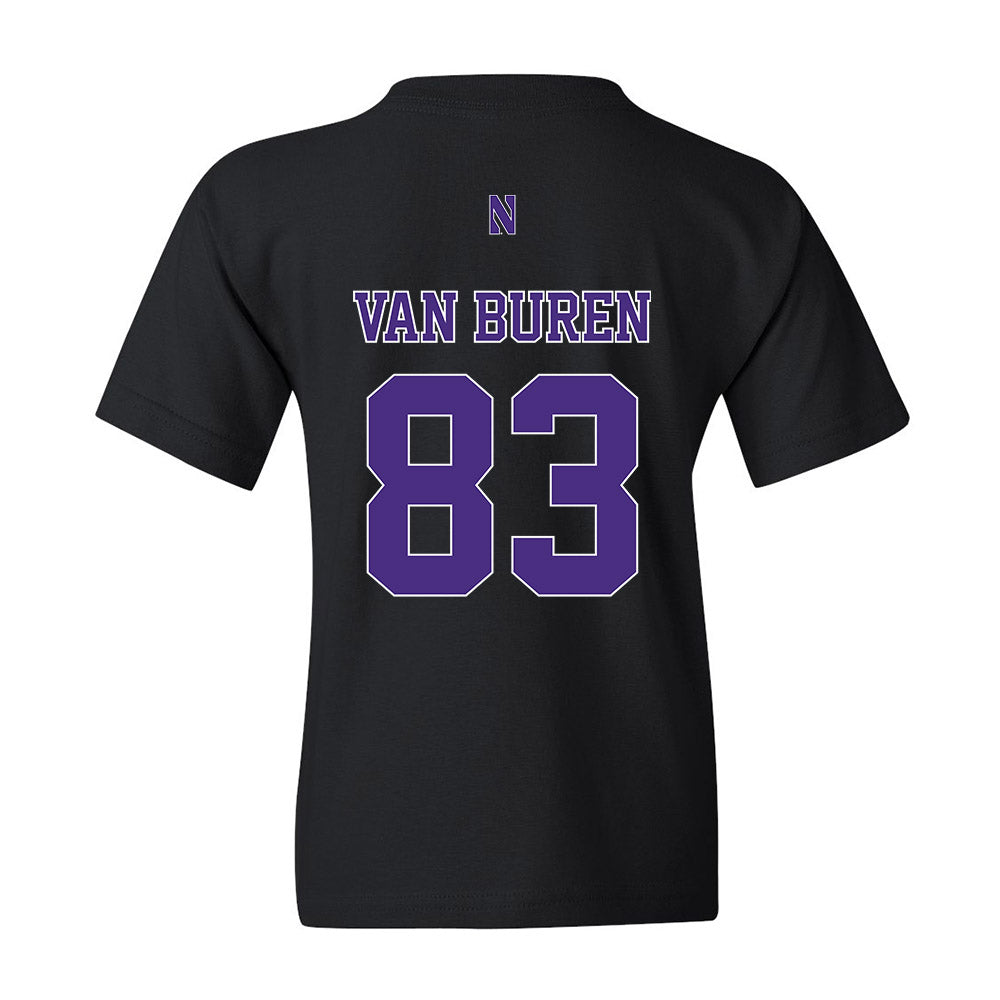 Northwestern - NCAA Football : Blake Van Buren - Classic Shersey Youth T-Shirt