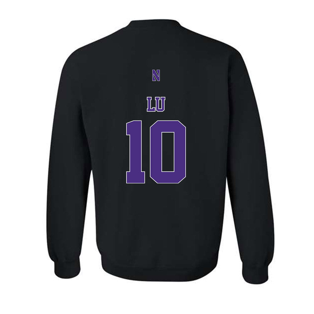 Northwestern - NCAA Women's Fencing : Amy Lu - Classic Shersey Crewneck Sweatshirt