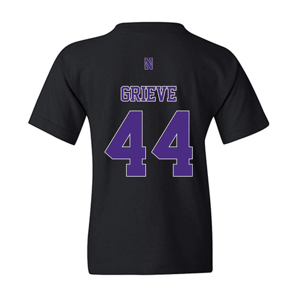 Northwestern - NCAA Women's Lacrosse : Camille Grieve - Classic Shersey Youth T-Shirt-1