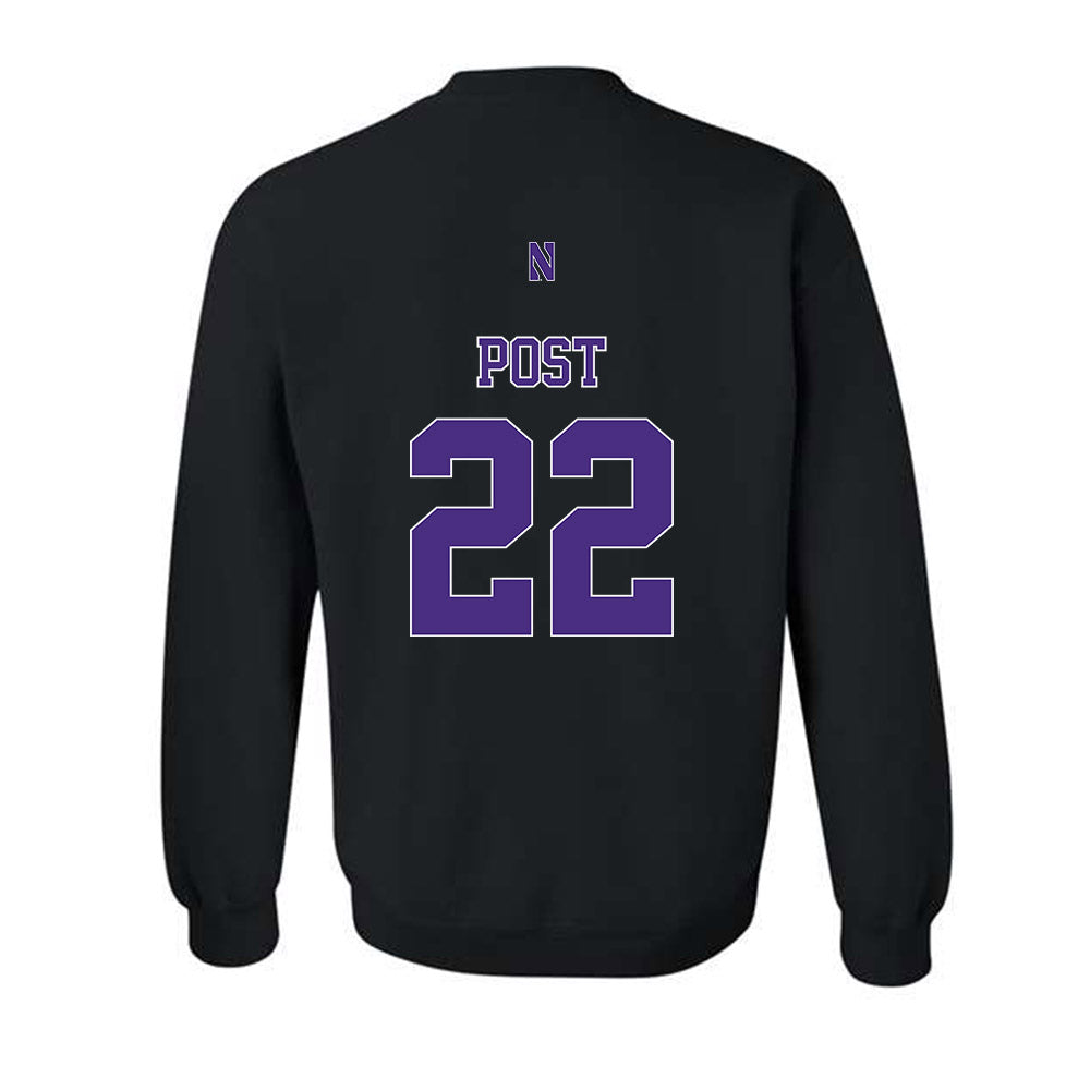 Northwestern - NCAA Women's Field Hockey : Faye Post - Classic Shersey Crewneck Sweatshirt