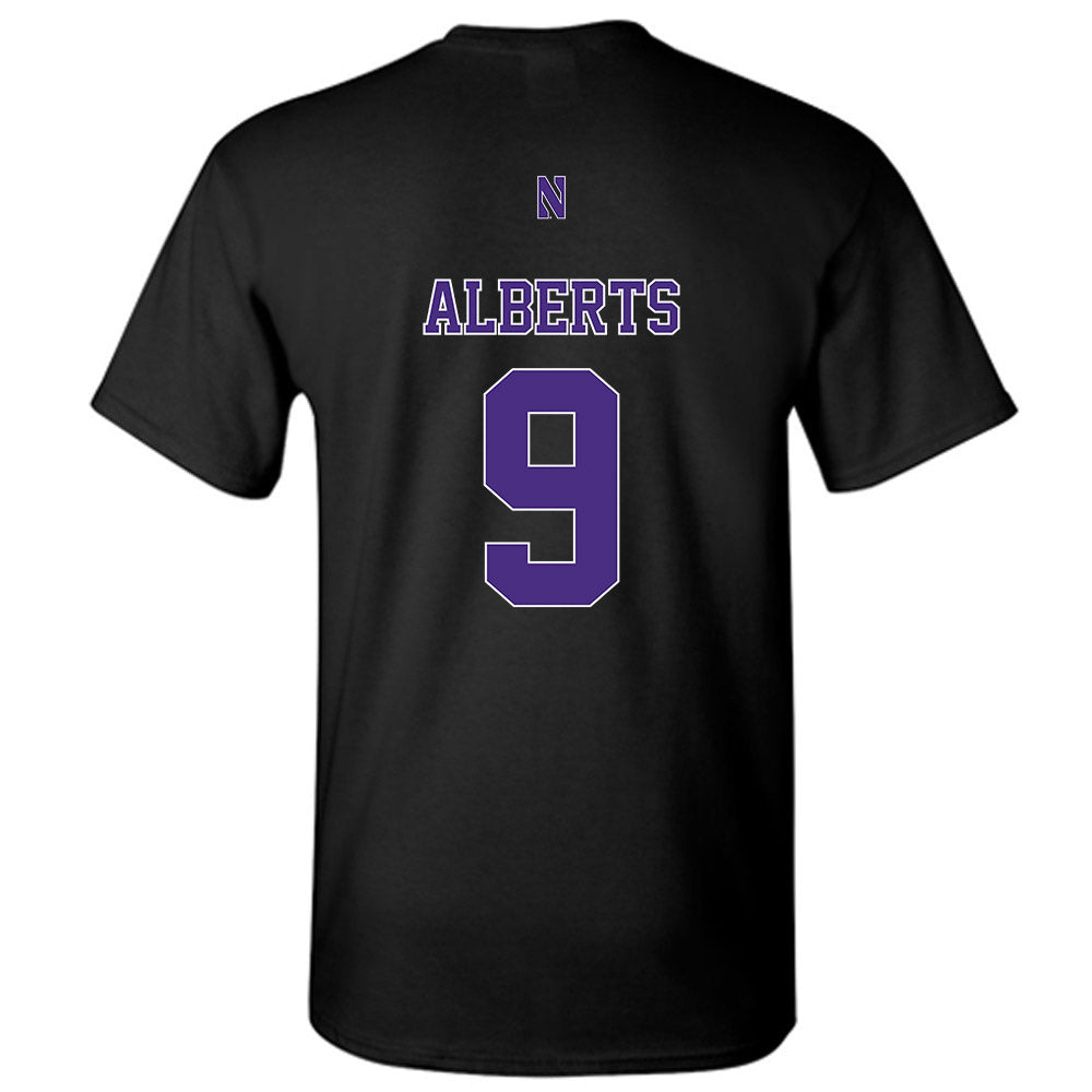 Northwestern - NCAA Women's Soccer : Audrey Alberts - Classic Shersey T-Shirt-1