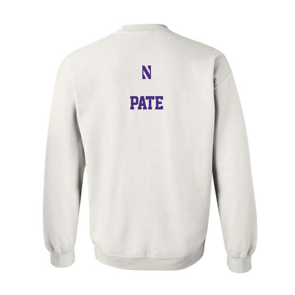 Northwestern - NCAA Men's Tennis : Carter Pate - Classic Shersey Crewneck Sweatshirt-1