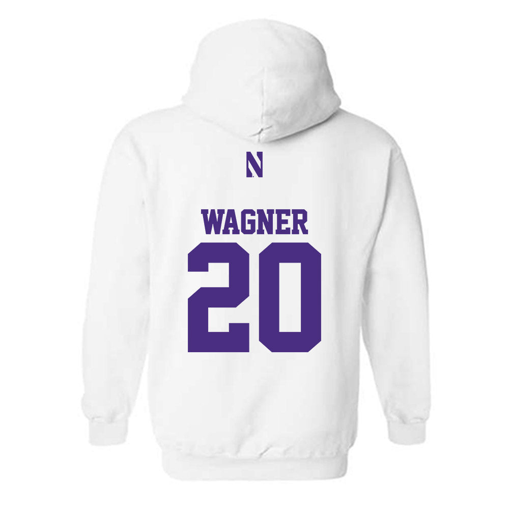 Northwestern - NCAA Women's Volleyball : Lily Wagner - Classic Shersey Hooded Sweatshirt