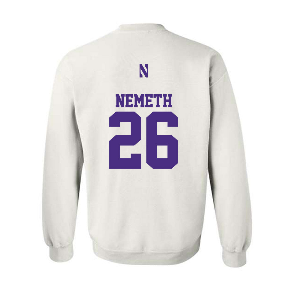 Northwestern - NCAA Women's Field Hockey : Eva Nemeth - Classic Shersey Crewneck Sweatshirt-1