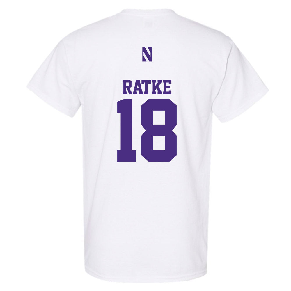 Northwestern - NCAA Women's Lacrosse : Claire Ratke - Classic Shersey T-Shirt-1