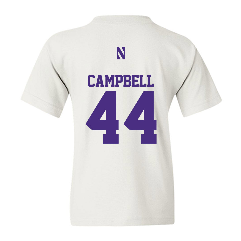 Northwestern - NCAA Football : Callen Campbell - Classic Shersey Youth T-Shirt-1