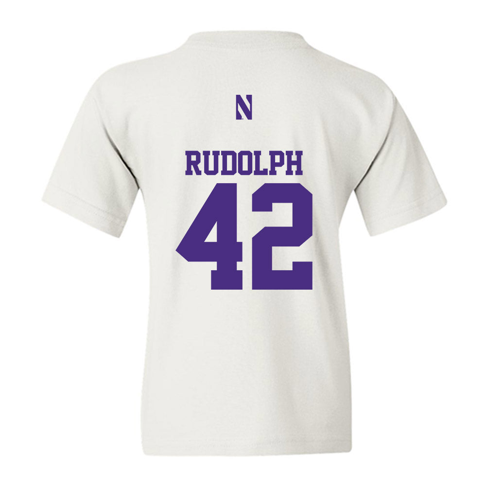 Northwestern - NCAA Women's Lacrosse : Hannah Rudolph - Classic Shersey Youth T-Shirt-1
