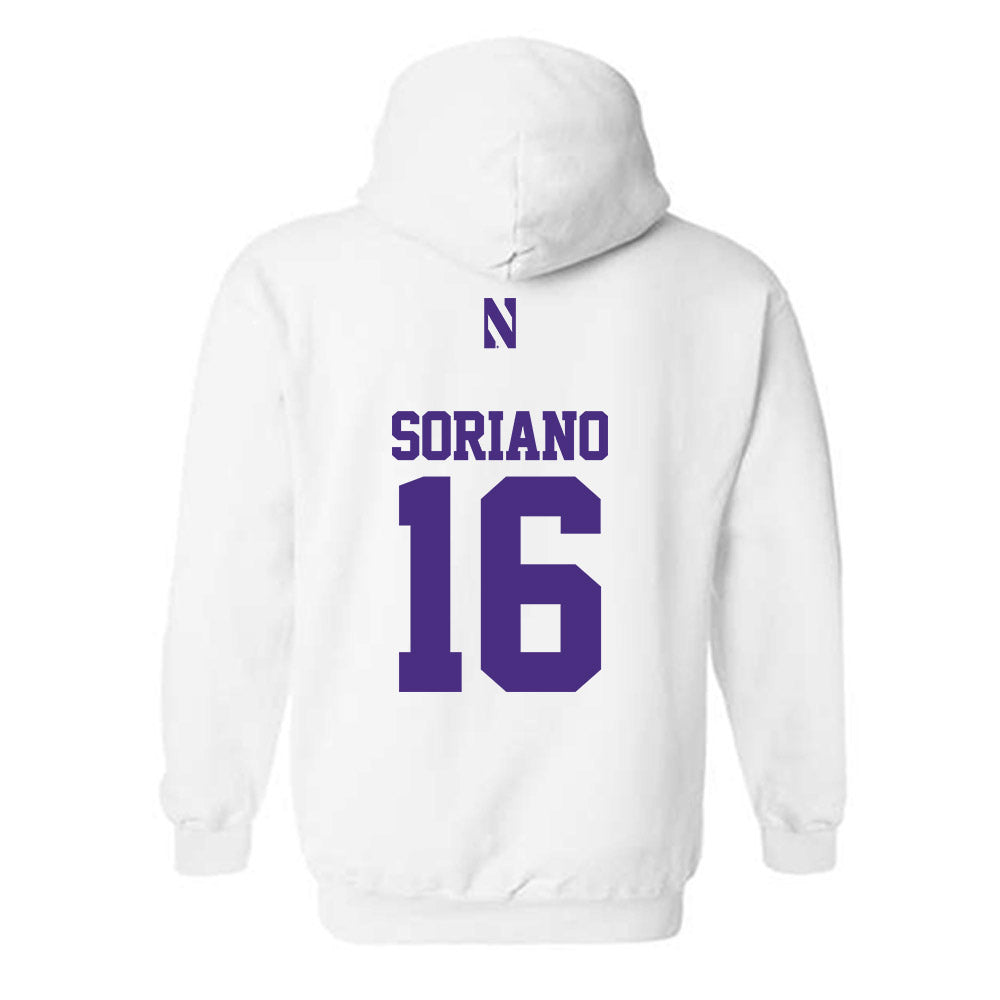 Northwestern - NCAA Women's Field Hockey : Julia Soriano - Classic Shersey Hooded Sweatshirt-1