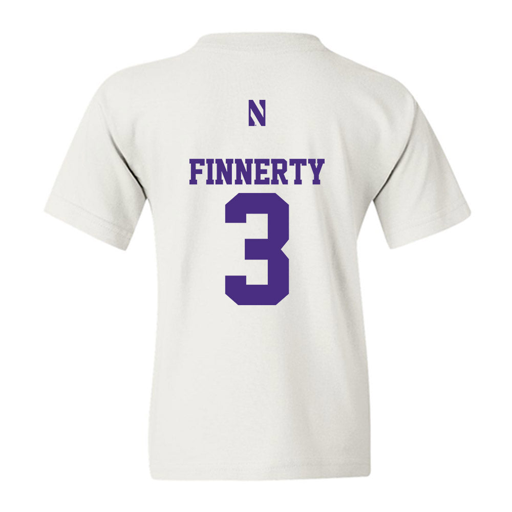 Northwestern - NCAA Women's Soccer : Maddie Finnerty - Classic Shersey Youth T-Shirt-1