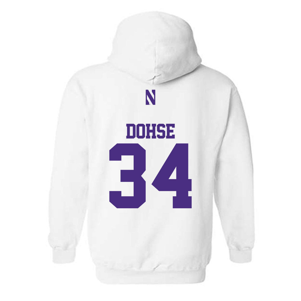 Northwestern - NCAA Softball : Signe Dohse - Classic Shersey Hooded Sweatshirt-1