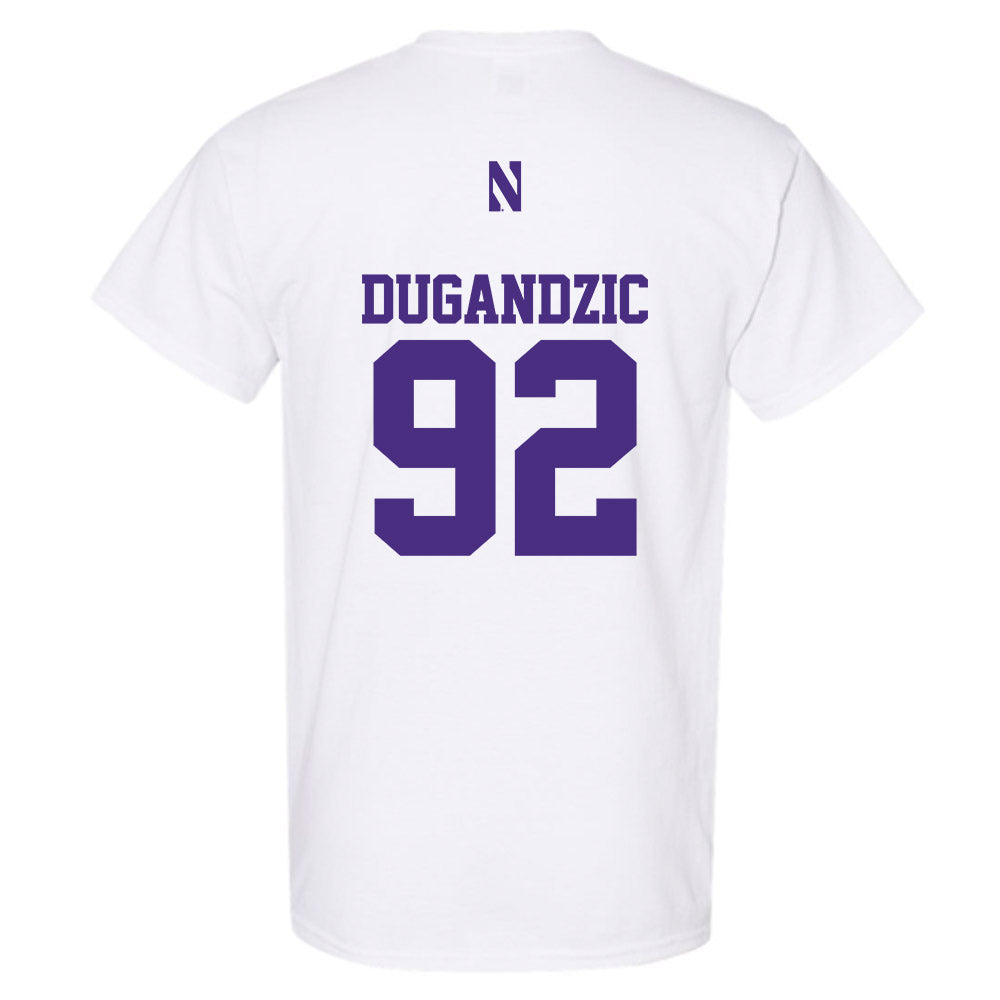 Northwestern - NCAA Football : Nikola Dugandzic - Classic Shersey T-Shirt-1