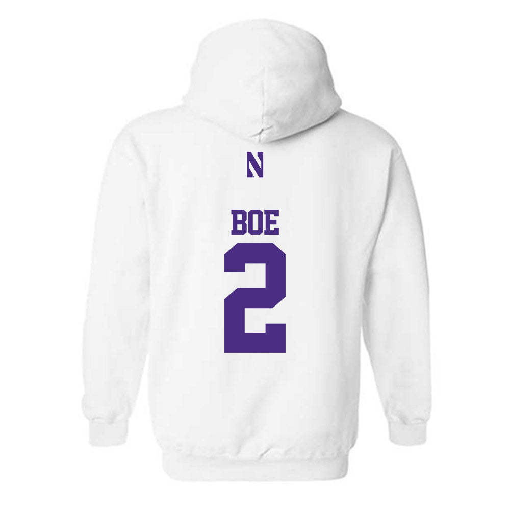 Northwestern - NCAA Football : Ryan Boe - Classic Shersey Hooded Sweatshirt