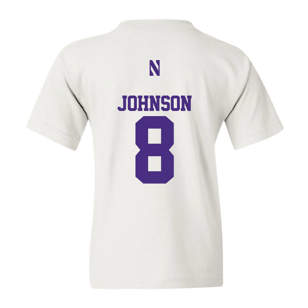 Northwestern - NCAA Women's Volleyball : Rachel Johnson - Classic Shersey Youth T-Shirt