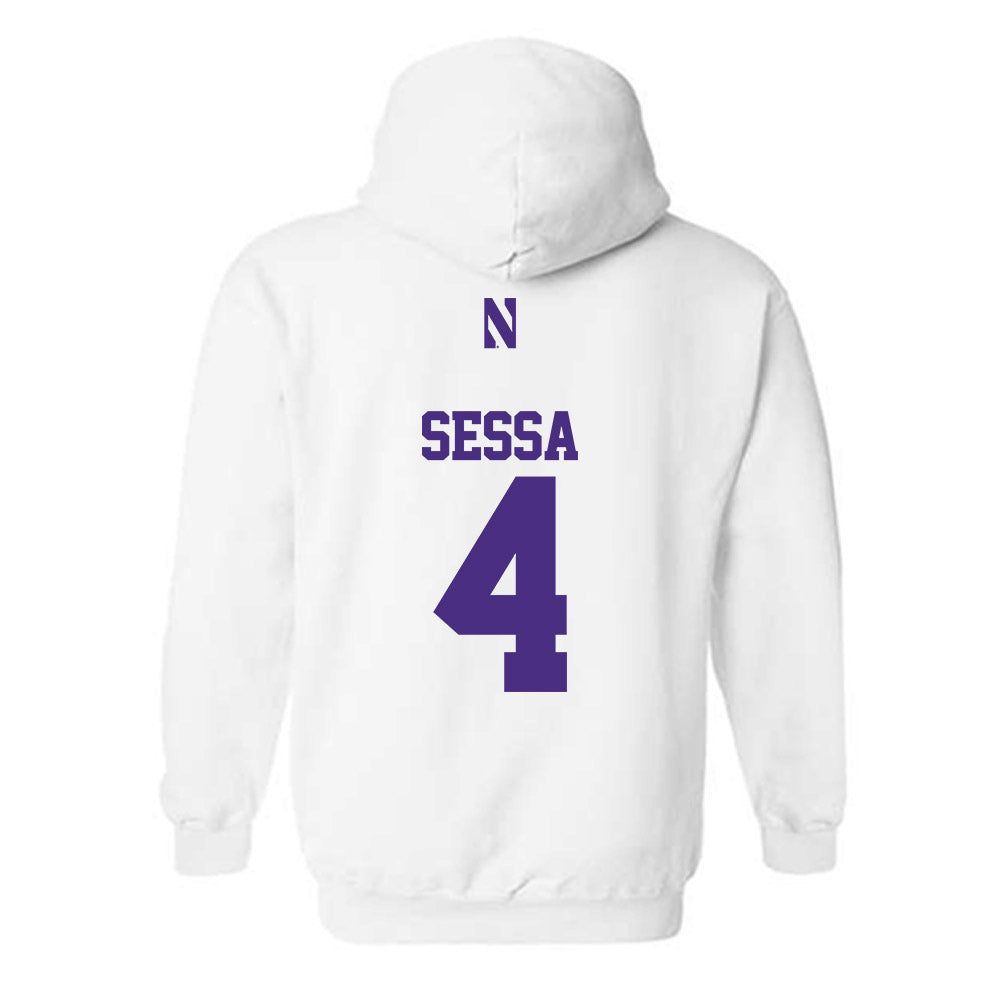 Northwestern - NCAA Women's Field Hockey : Ashley Sessa - Classic Shersey Hooded Sweatshirt