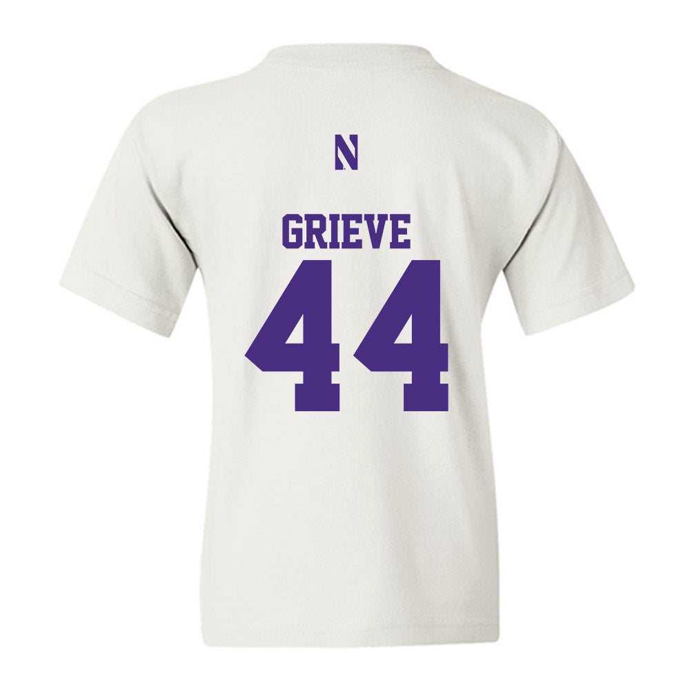 Northwestern - NCAA Women's Lacrosse : Camille Grieve - Classic Shersey Youth T-Shirt-1