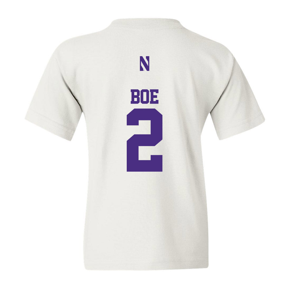 Northwestern - NCAA Football : Ryan Boe - Classic Shersey Youth T-Shirt
