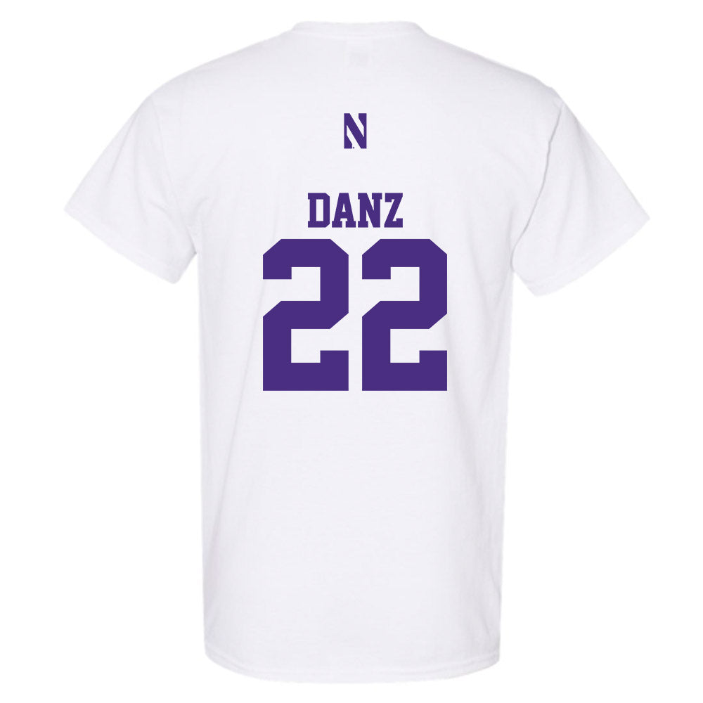 Northwestern - NCAA Baseball : Carter Danz - Classic Shersey T-Shirt-1