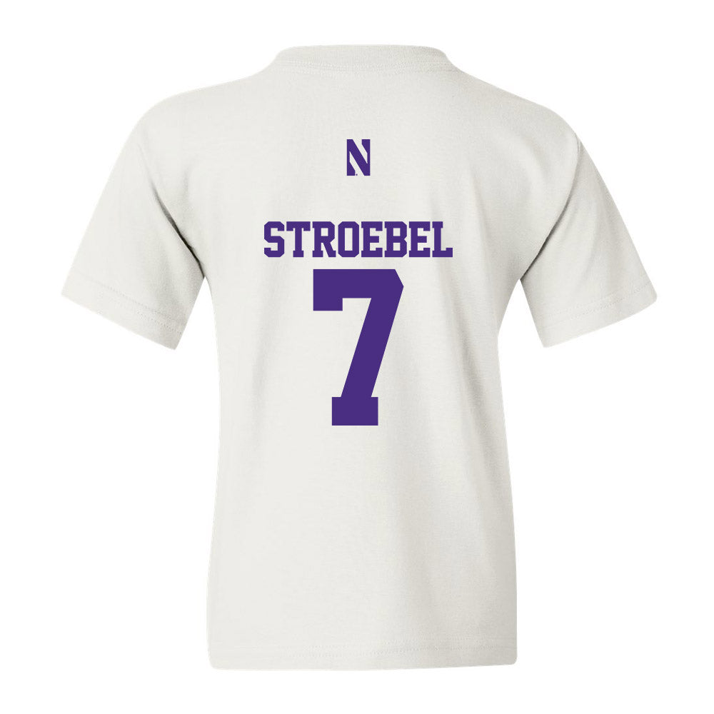 Northwestern - NCAA Women's Soccer : Mary Stroebel - Classic Shersey Youth T-Shirt