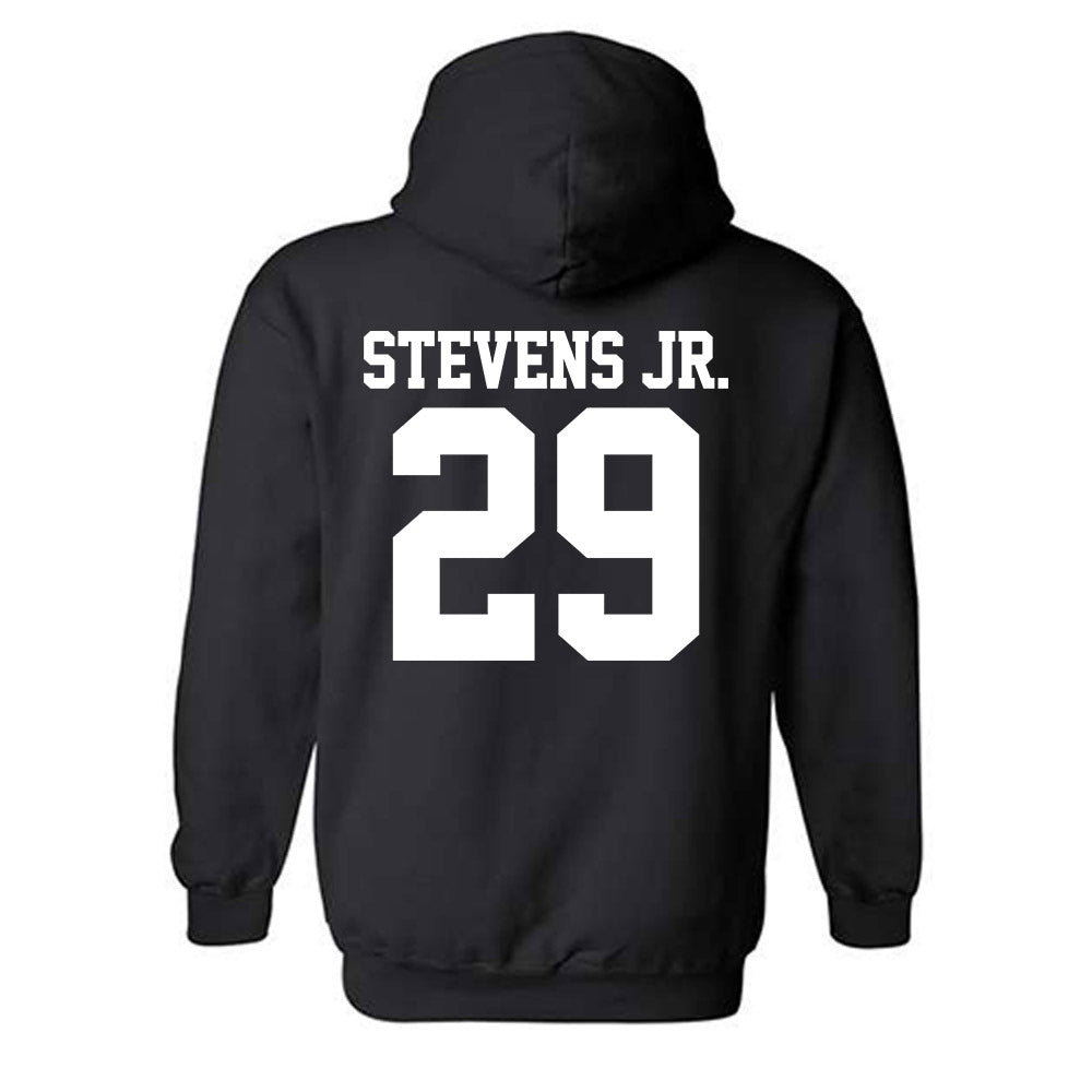 Northwestern - NCAA Football : JonJon Stevens Jr. - Classic Shersey Hooded Sweatshirt-1