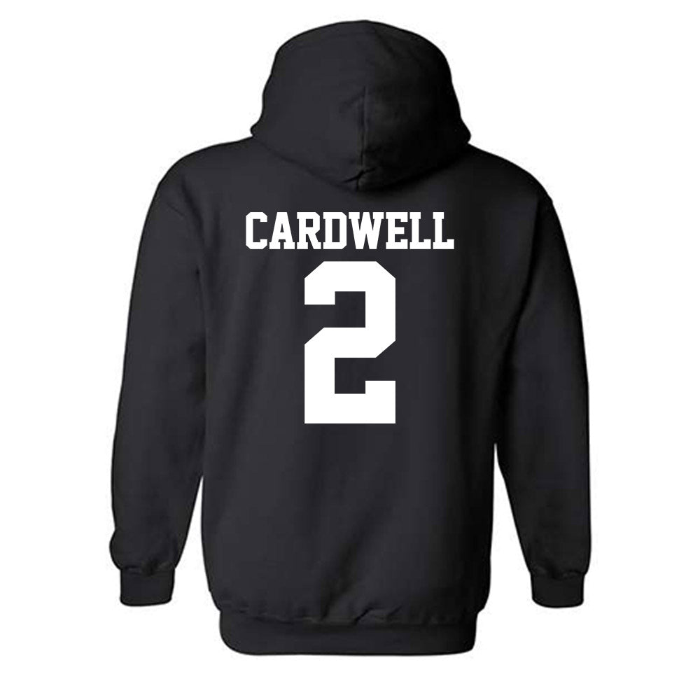Northwestern - NCAA Women's Soccer : Liz Cardwell - Classic Shersey Hooded Sweatshirt-1