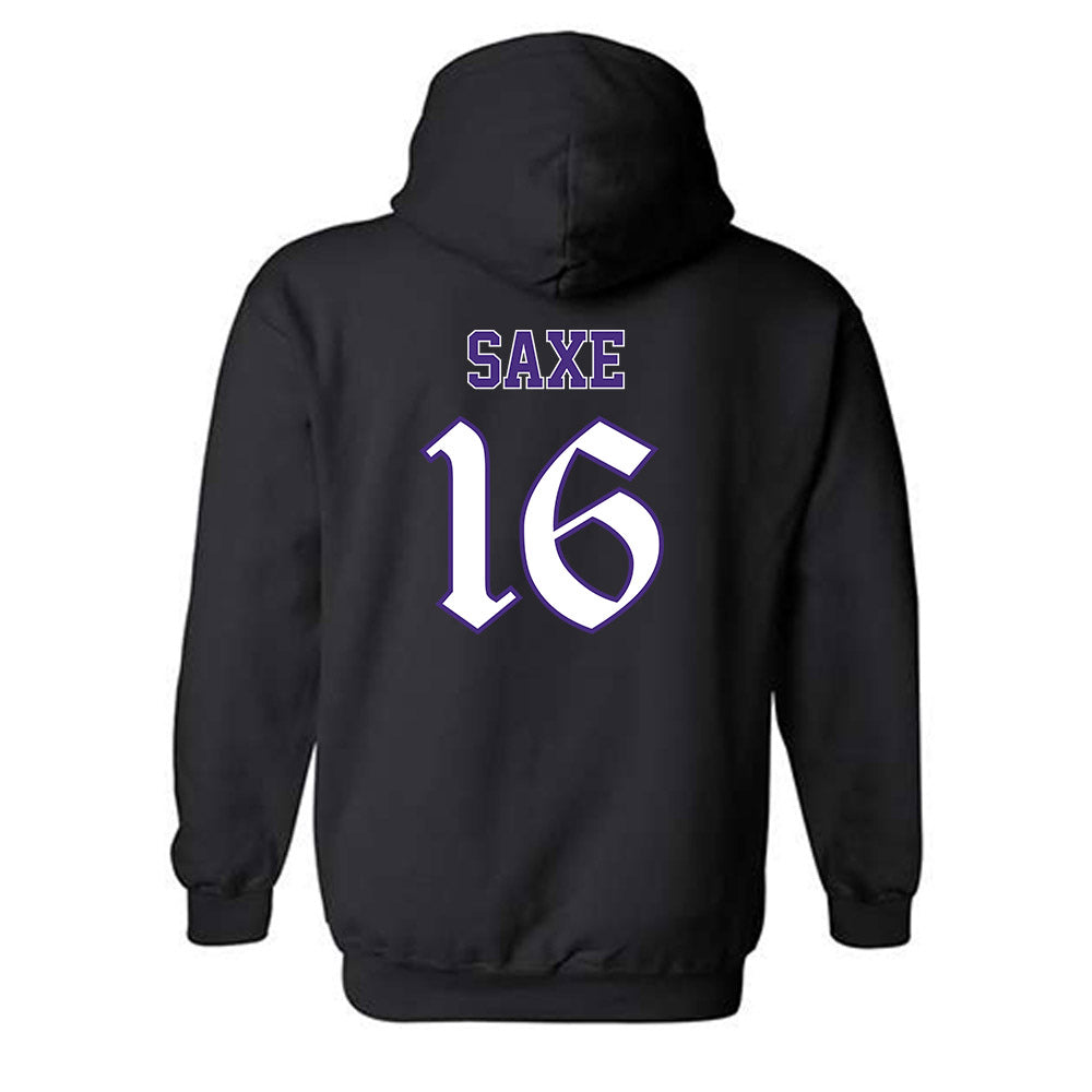 Northwestern - NCAA Football : Brennan Saxe - Hooded Sweatshirt-1