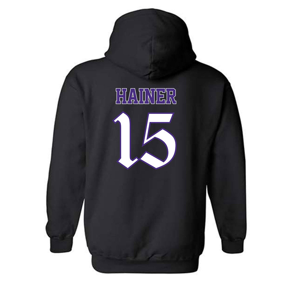 Northwestern - NCAA Men's Soccer : Doug Hainer - Hooded Sweatshirt-1