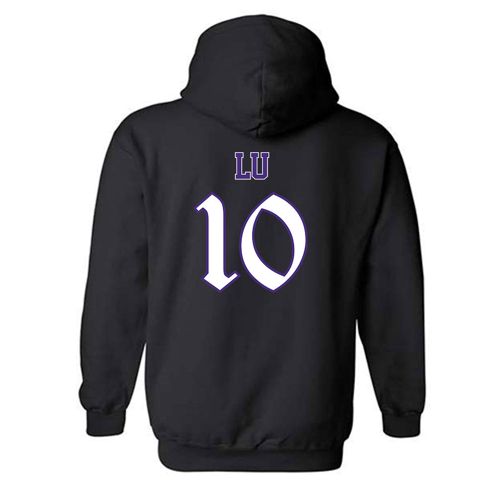Northwestern - NCAA Women's Fencing : Amy Lu - Hooded Sweatshirt