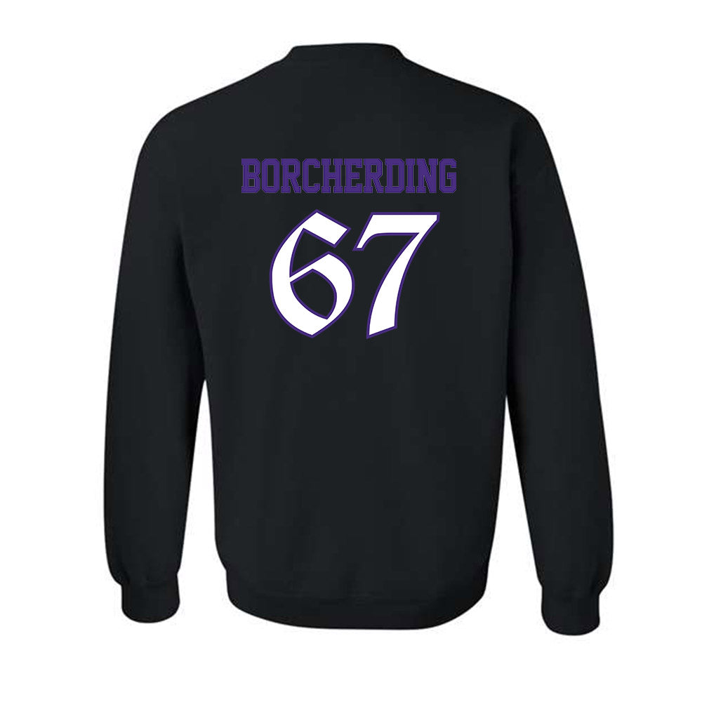 Northwestern - NCAA Football : Jace Borcherding - Crewneck Sweatshirt-1