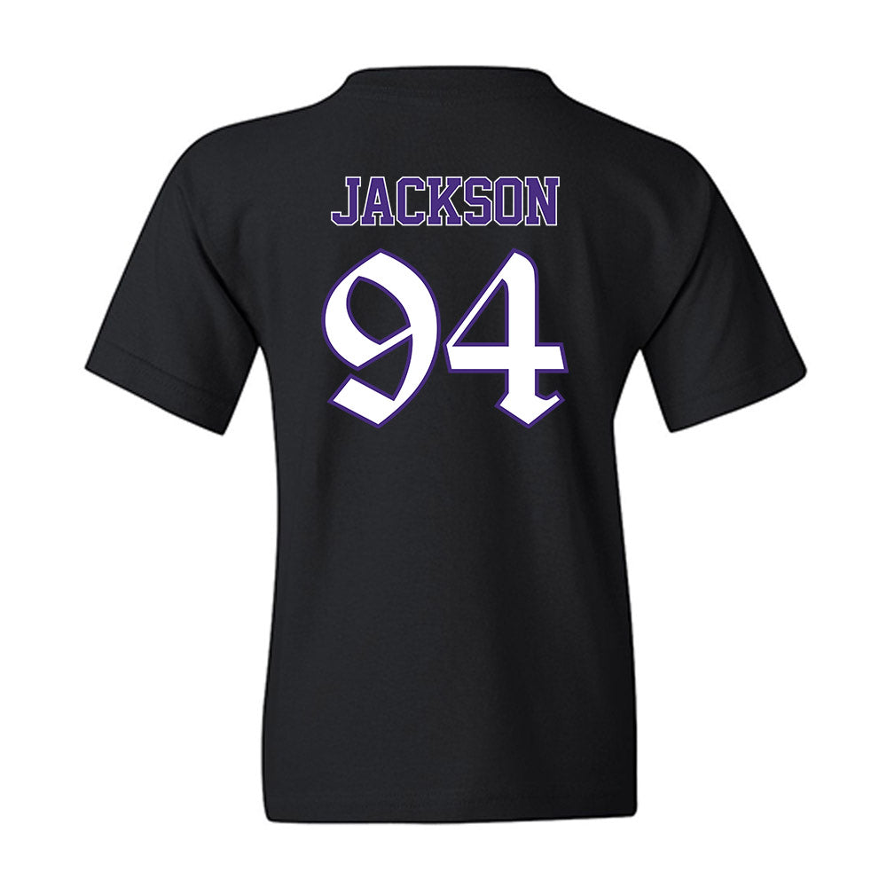Northwestern - NCAA Football : Miguel Jackson - Youth T-Shirt-1