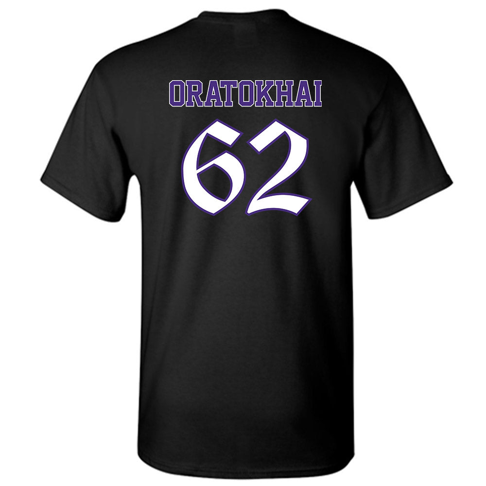 Northwestern - NCAA Football : Adrian-Izic Oratokhai - T-Shirt