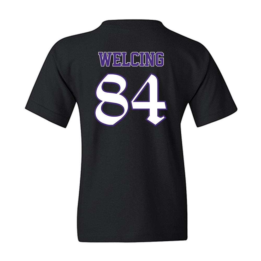 Northwestern - NCAA Football : Hunter Welcing - Youth T-Shirt-1