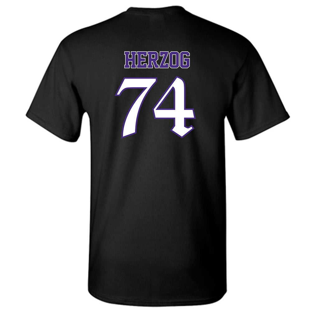 Northwestern - NCAA Football : Nicholas Herzog - T-Shirt