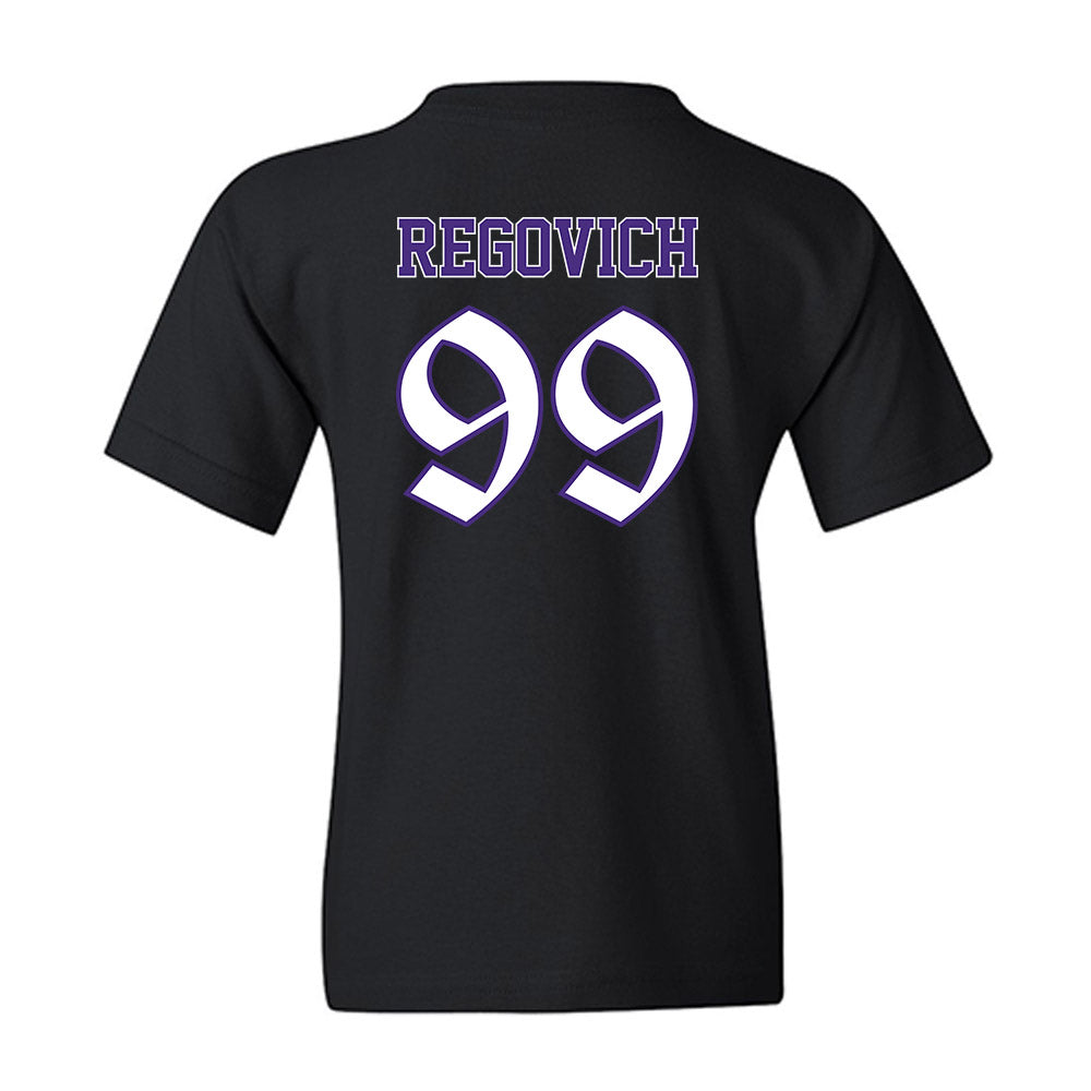 Northwestern - NCAA Football : Troy Regovich - Youth T-Shirt-1