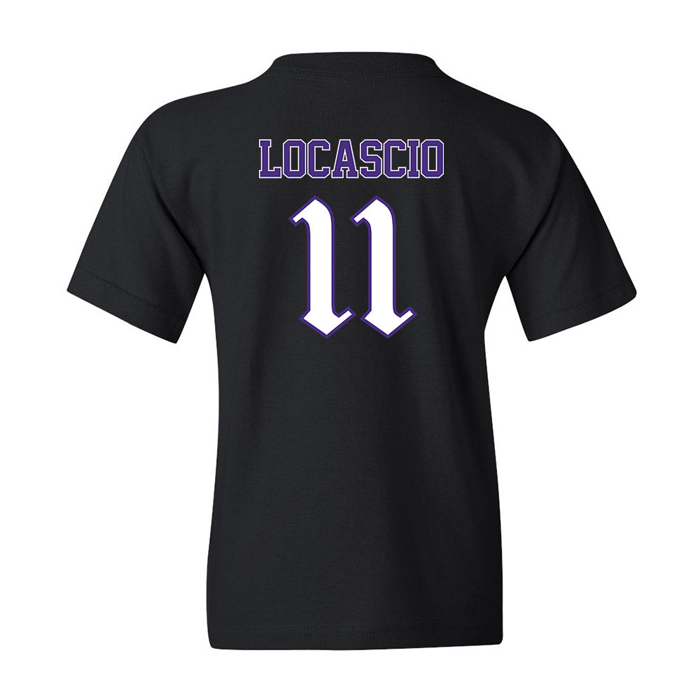 Northwestern - NCAA Women's Lacrosse : Abby LoCascio - Youth T-Shirt